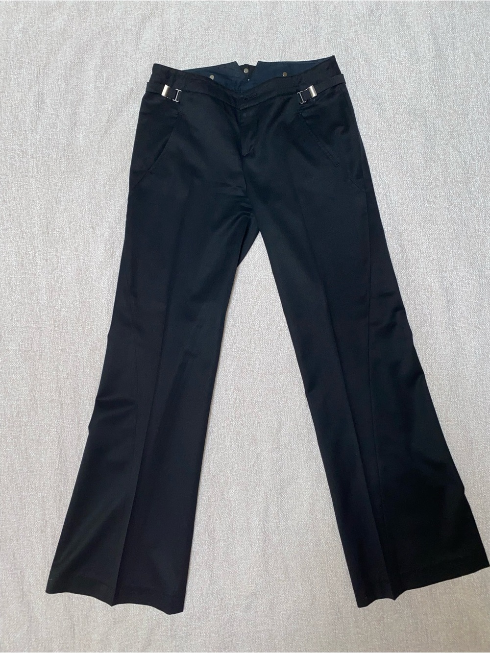 Armani Exchange A|X Black Wool Blend Dress Pants Size 0